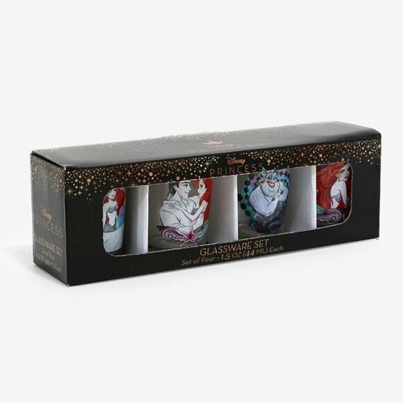 Disney The Little Mermaid Sketch Mini Glass Shot - Picture 3 of 3